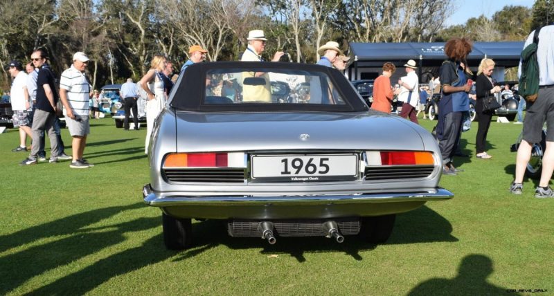 1965 Volkswagen Karmann-Ghia Type 1 Concept - Amelia Concours 2019 14