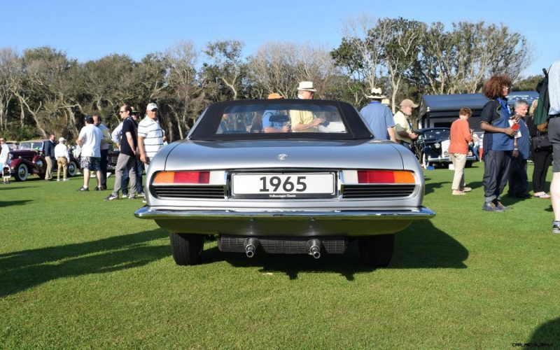 1965 Volkswagen Karmann-Ghia Type 1 Concept - Amelia Concours 2019 15