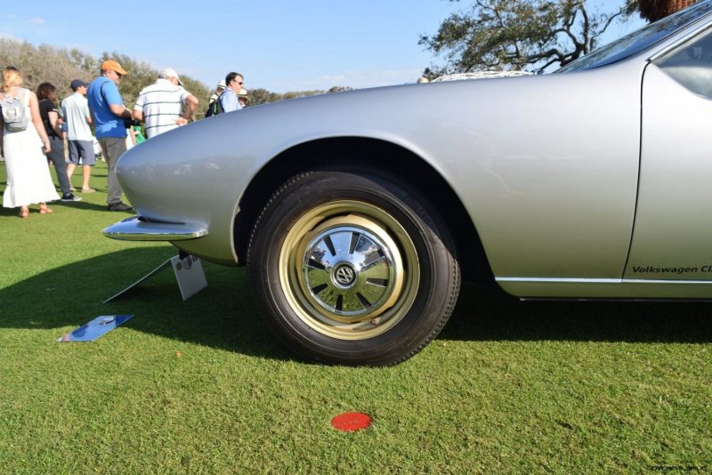 1965 Volkswagen Karmann-Ghia Type 1 Concept - Amelia Concours 2019 23