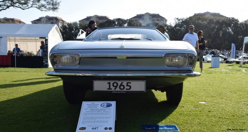 1965 Volkswagen Karmann-Ghia Type 1 Concept - Amelia Concours 2019 4