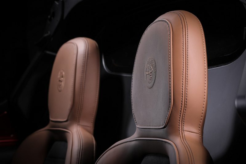 2020 Alfa Romeo 4C 33 Stradale Tributo headrests