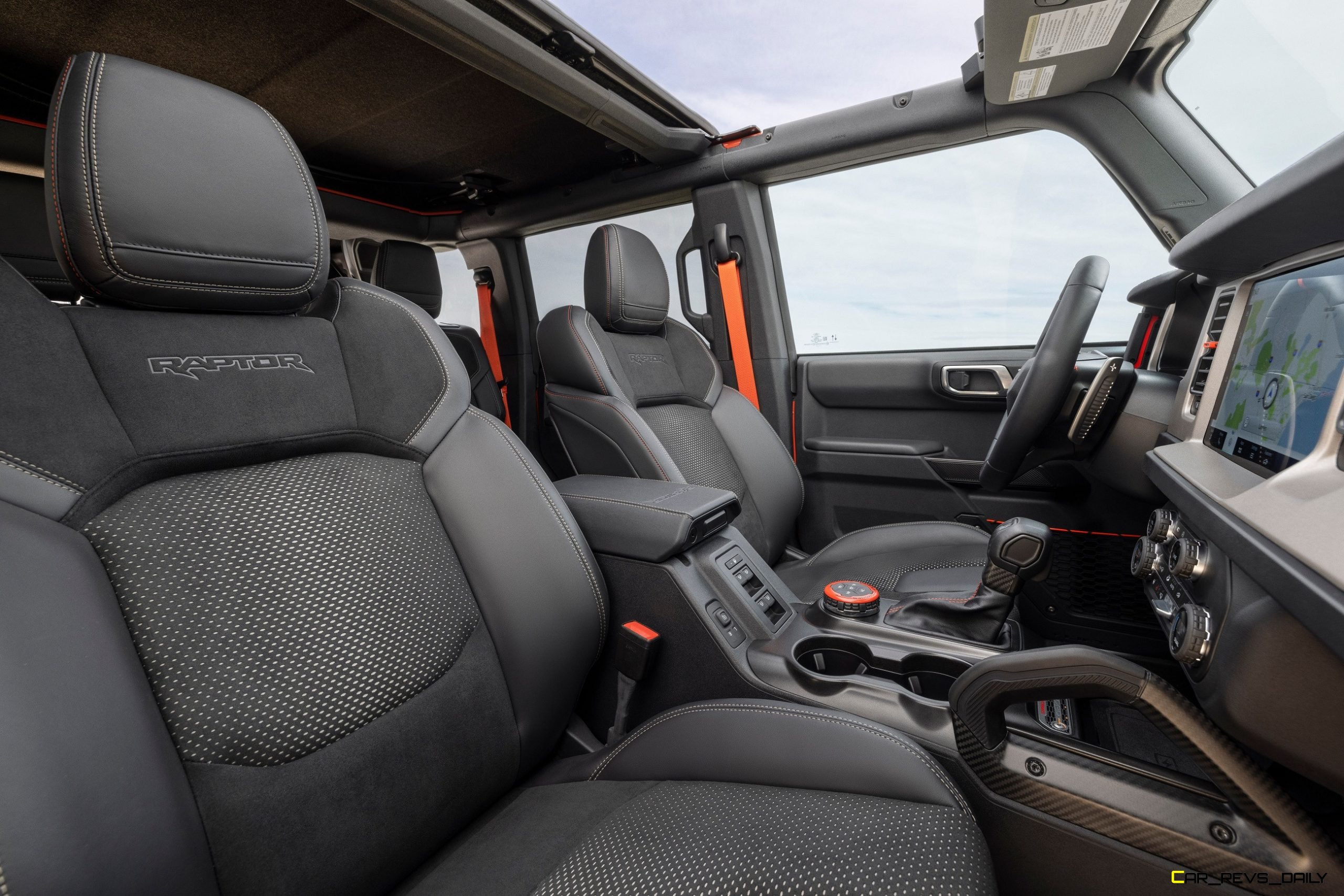 Bronco Raptor Interior Seats