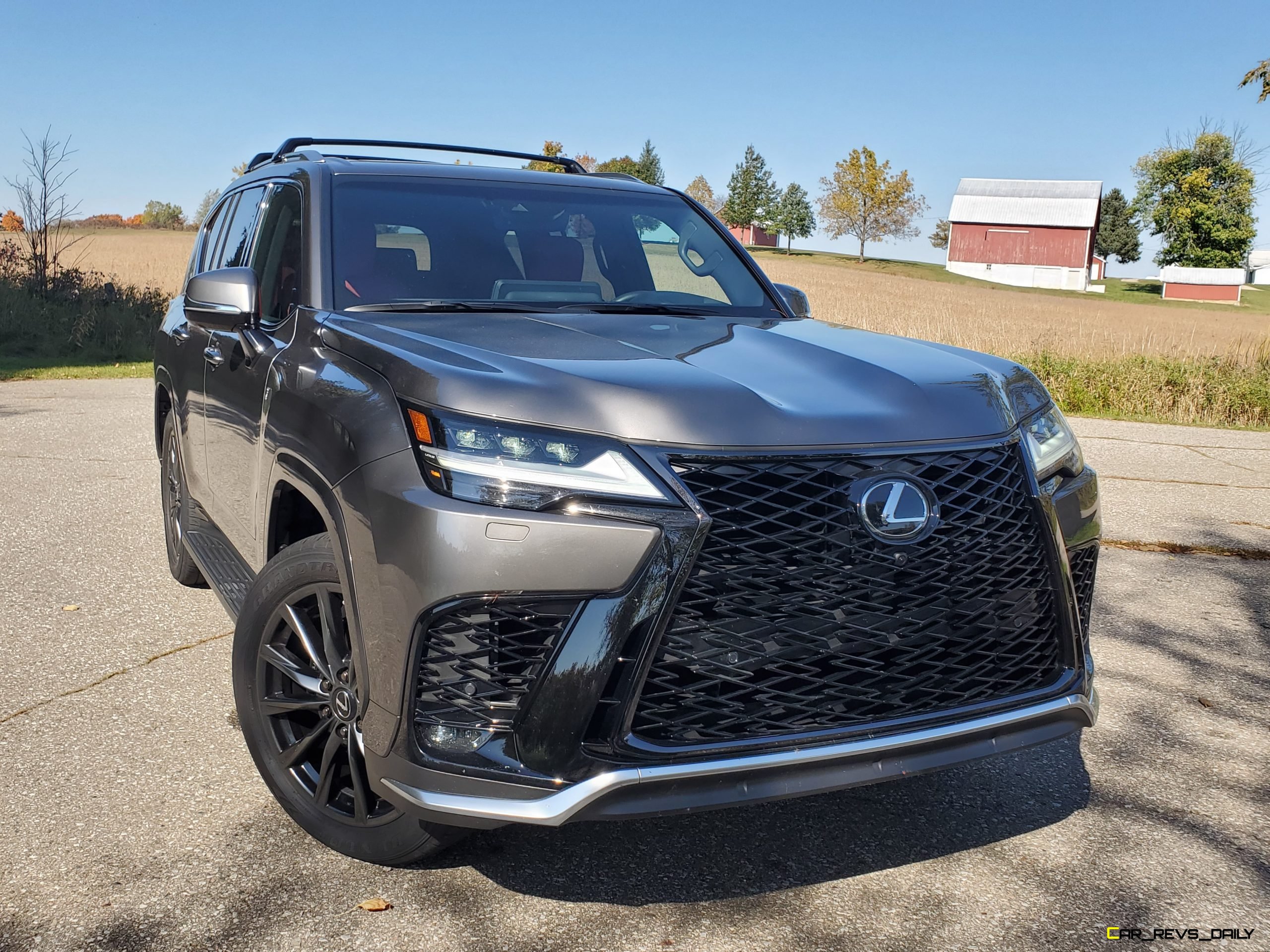 Road Test Review 2023 Lexus Lx600 F Sport A Land Cruiser In A Green Tinged Tuxedo Latest
