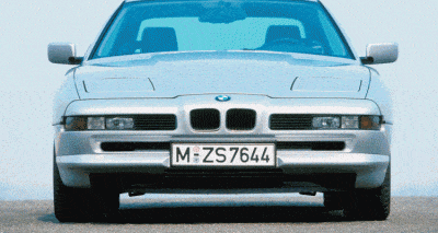 BMW E31 840i, 850i and 850CSi gif