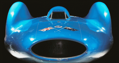 Bluebird V and Bluebird CN7 Reunited and Viewable by Public at Beaulieu National Motor Museum HEADER GIF 222