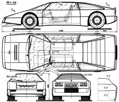 Concept Flashback - 1979 Aston Martin Bulldog vs 2014 Aston Martin DP ...