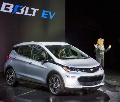 Chevrolet Unveils 2017 Bolt EV at CES
