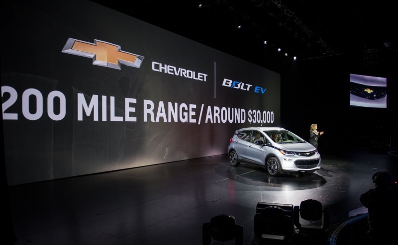 Chevrolet Unveils 2017 Bolt EV at CES