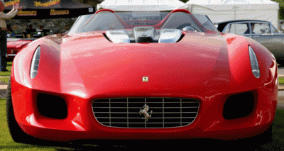 Concept Flashback - 2000 Ferrari Rossa Concept Speedster Influences Corvette, NC2020 and F12 TRS GIF