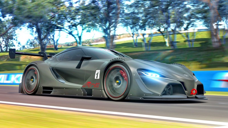 Toyota FT-1 Vision GT Now Playable in Gran Turismo! 100 New Dynamic Photos