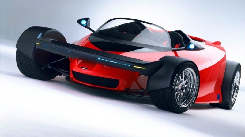 Ford Vision Gran Turismo Seems to Recall the 1996 INDIGO Open-Wheel Supercar Concept 14