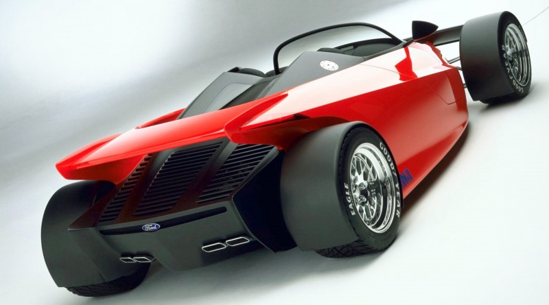 Ford Vision Gran Turismo Seems to Recall the 1996 INDIGO Open-Wheel Supercar Concept 5