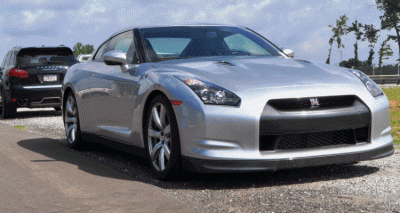 GT-R 2011 super silver special metallic GIF