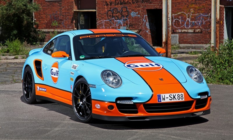 Gulf Racing Livery by CAM SHAFT for the Porsche 911 Turbo 14