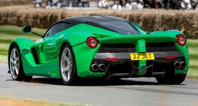 Jay Kay's Green LaFerrari and F12 TRS Spyder Cause Deadly Fanboy Riots at 2014 Goodwood FoS6