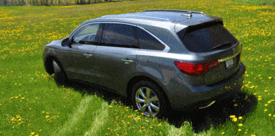 MDX 2014 Acura road test review gif 2