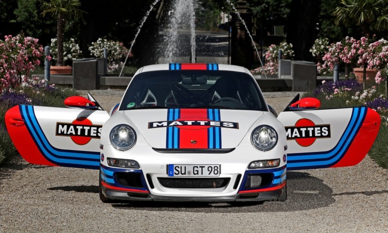 Martini-style Racing Livery by CAM SHAFT for the Porsche 911 GT3 19