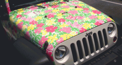 Meet the Extremely Rare, 75-Total Jeep Wrangler Lilly Pulitzer Edition GIF