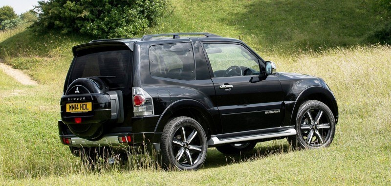 New Mitsubishi Shogun SWB Barbarian for UK Will Make You Miss The Montero 24