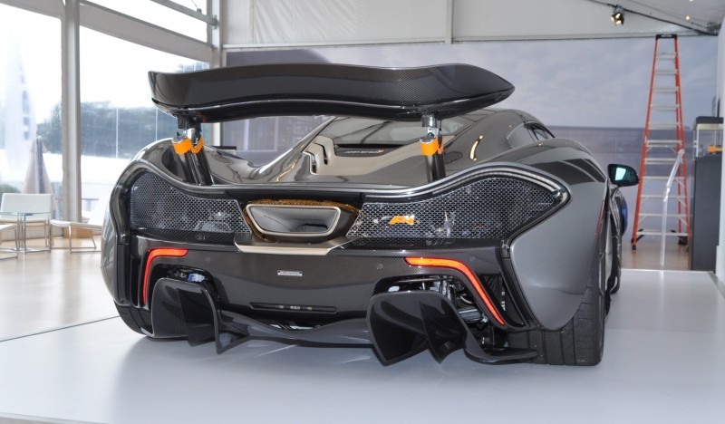 Pebble Beach Exclusives - 2014 McLaren Special Operations P1 in 63 All-New, Ultra High Res Photos 18