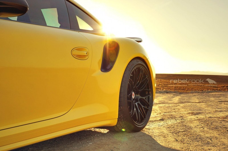 Porsche 991 Turbo S with HRE RC100 in Gloss Black_23805938159_o