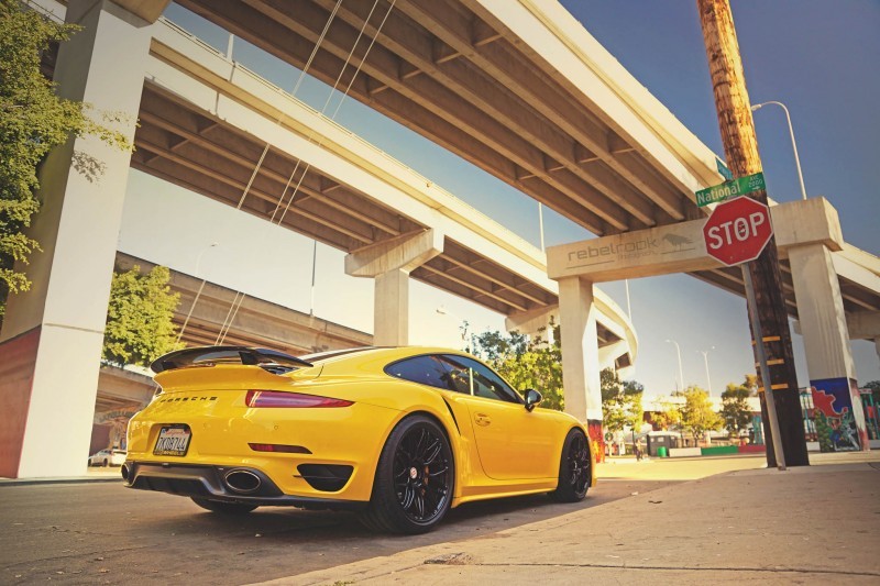 Porsche 991 Turbo S with HRE RC100 in Gloss Black_23878133340_o