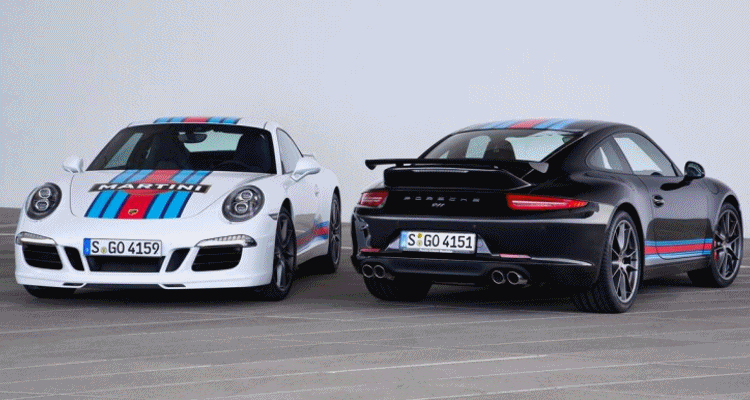 Porsche Martini header GIF