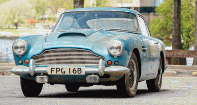 RM Auctions Monterey 2014 Preview - 1961 Aston-Martin DB4 GIF header