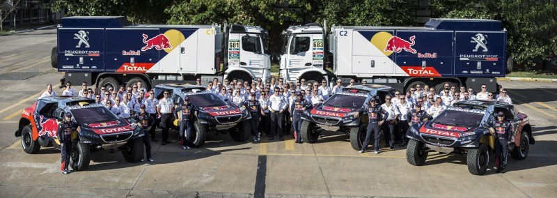 Rally Dakar 2016 Peugeot DKR16 Red Bull 19