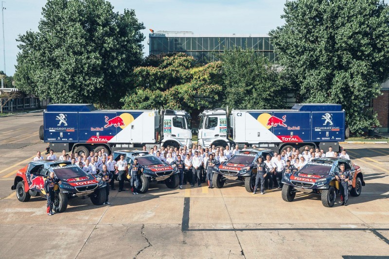 Rally Dakar 2016 Peugeot DKR16 Red Bull 22