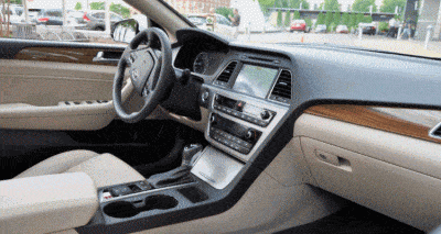 Road Test Review - 2015 Hyundai Sonata - INTERIOR Focus - 2