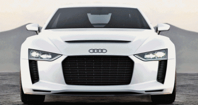 audi quattro concept gif