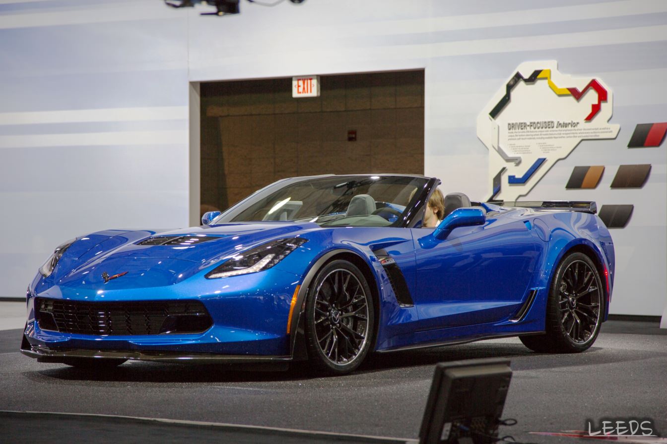 Purple Chevrolet Corvette z06