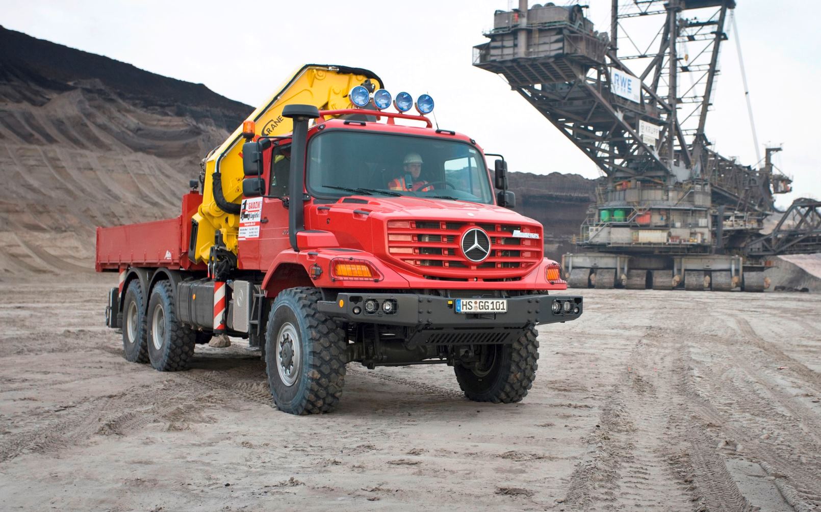 Mercedes Benz Zetros 6x6 автодом