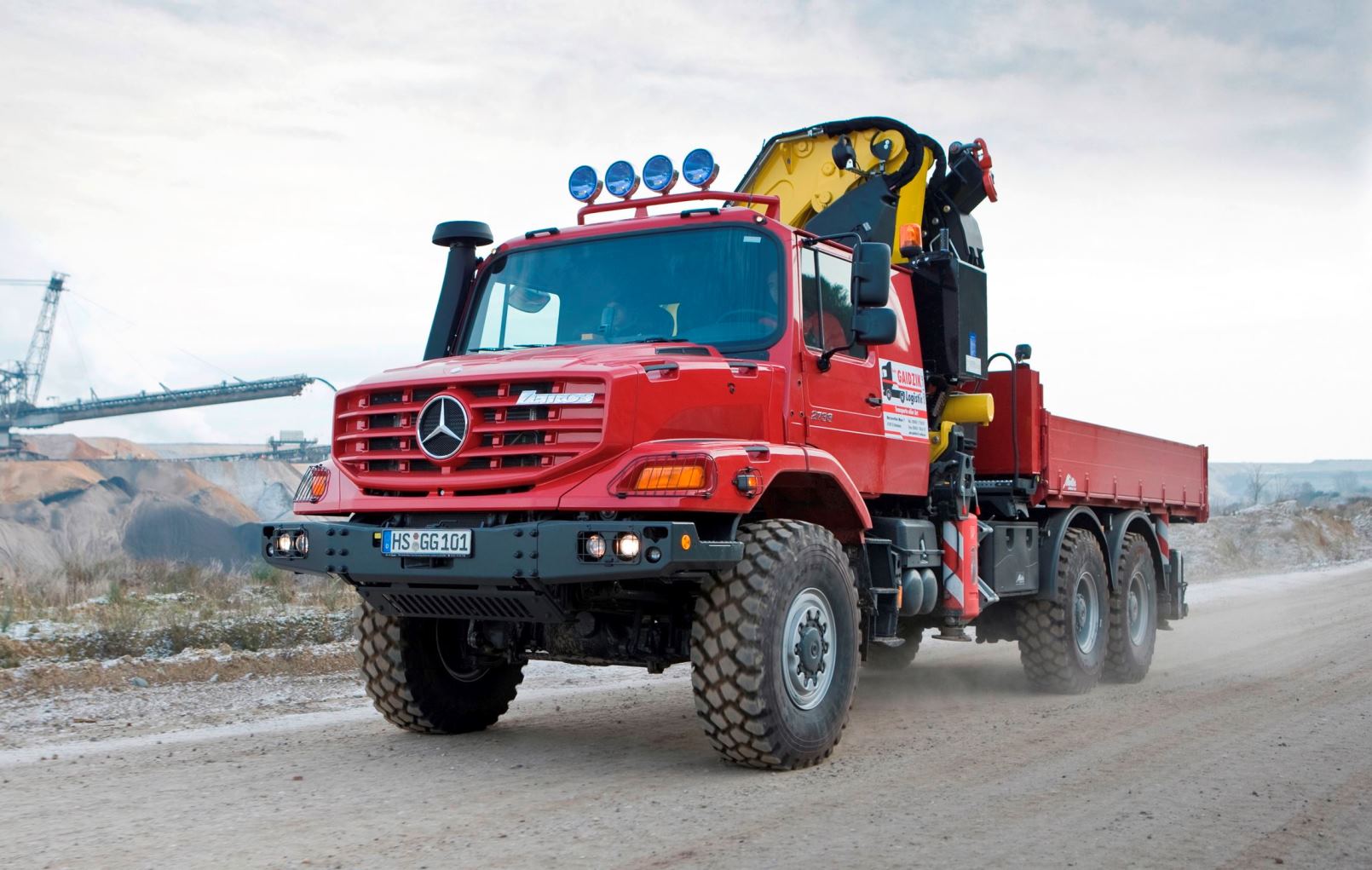 Mercedes Zetros 4x4 Military