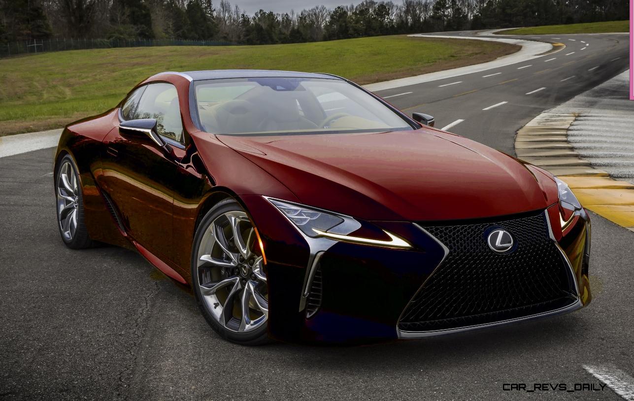 Lexus lc500 черный матовый